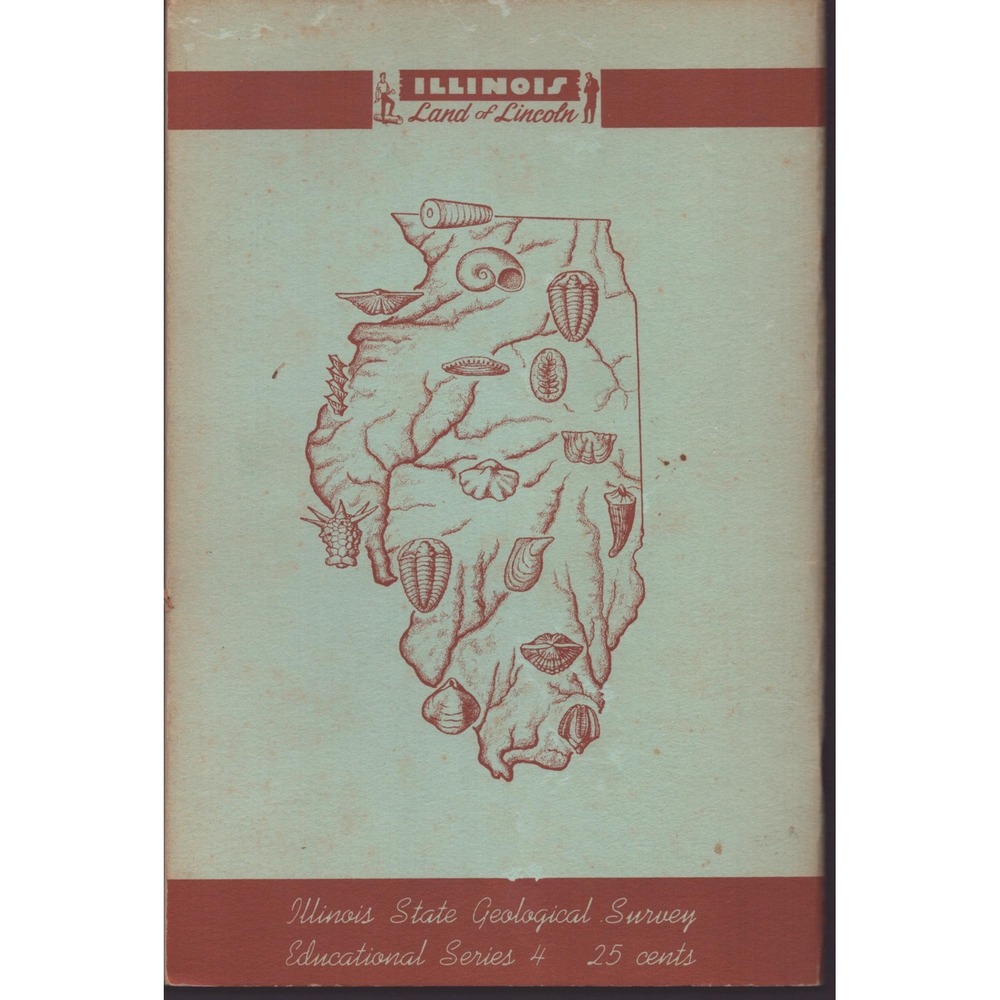 Guide for Beginning Fossil Hunters Charles W Collinson Illinois Geology Book - Picture 2 of 3